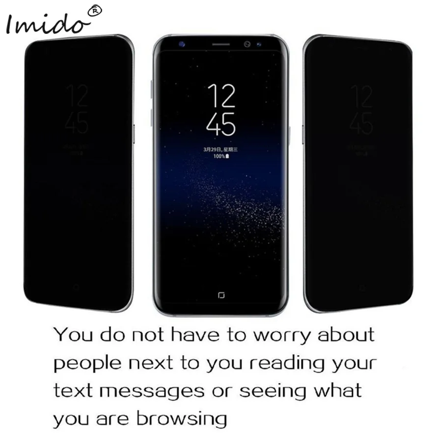 Связями Защитное стекло для сохранения личной информации samsung S6 S7 S8 S9 Plus