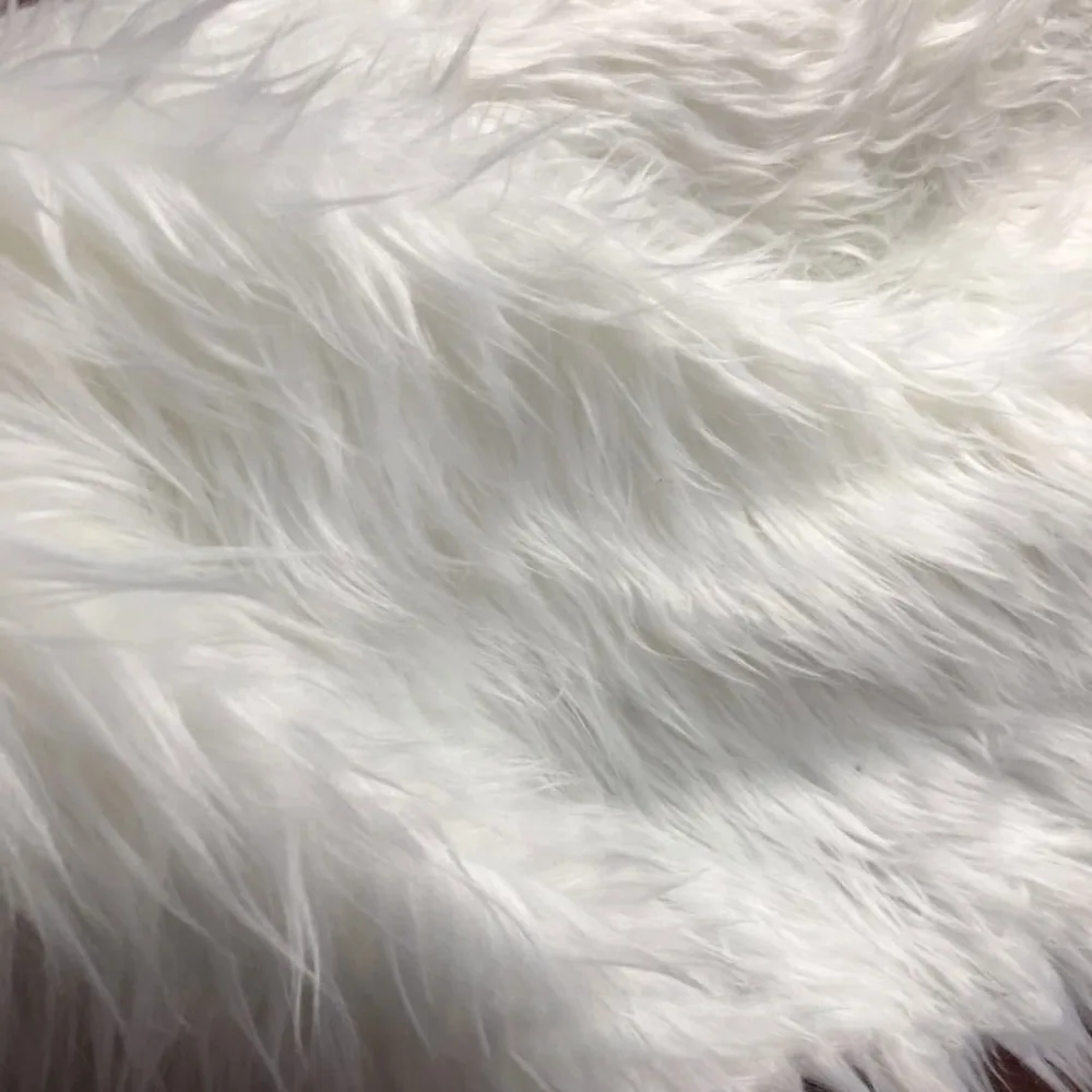 Изготовленный На Заказ игрушечный ковер свисающие волосы белый плюш шерсть из
