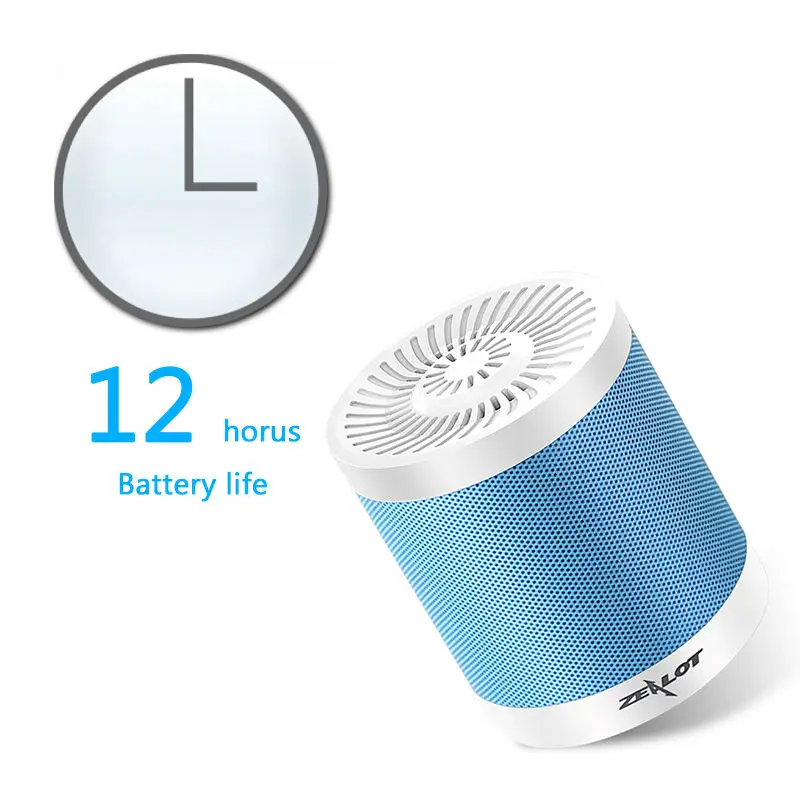 Портативный Bluetooth Беспроводная Мини-Динамик ПК для Телефона Zealot Mp3 Сабвуфер HiFi