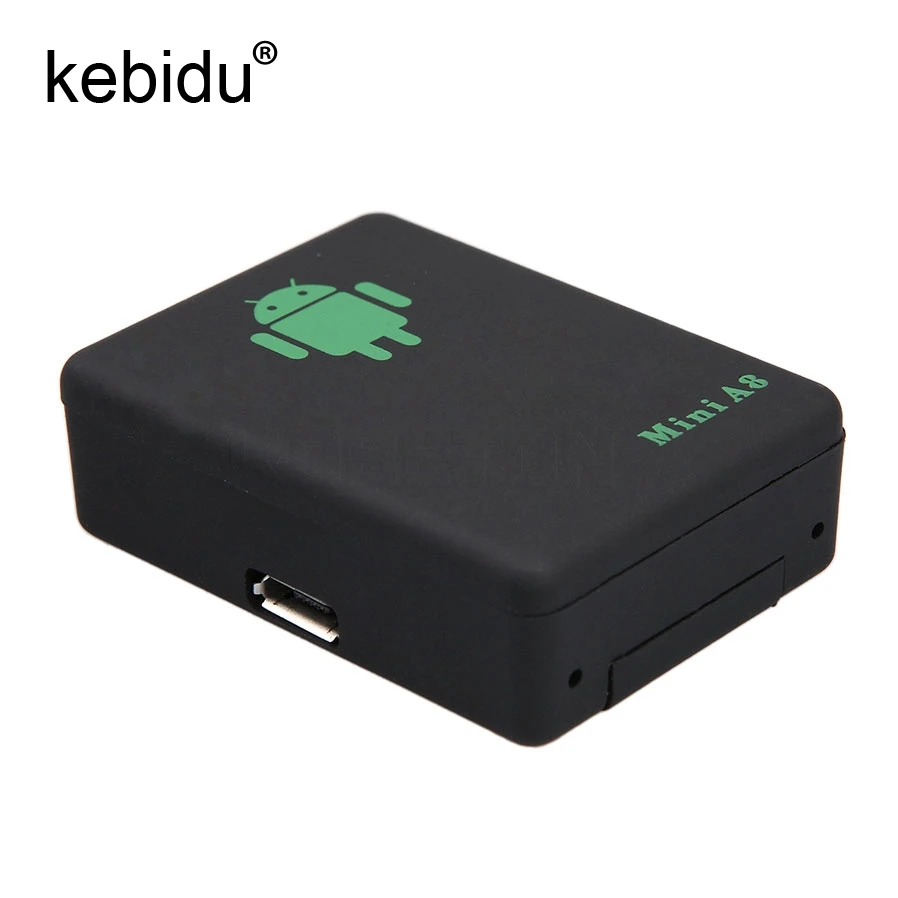 Kebidu Mini A8 GSM/GPRS трекер в реальном времени GSM GPRS отслеживающее устройство с кнопкой