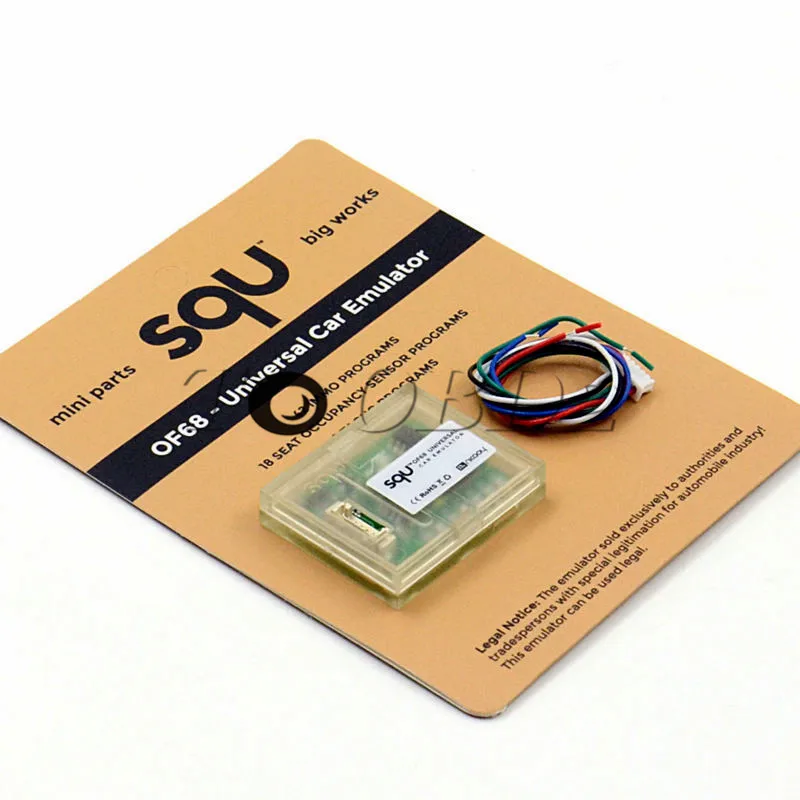 Универсальный эмулятор автомобиля 5 шт./лот мини детали Big Works SQU OF68 поддерживает
