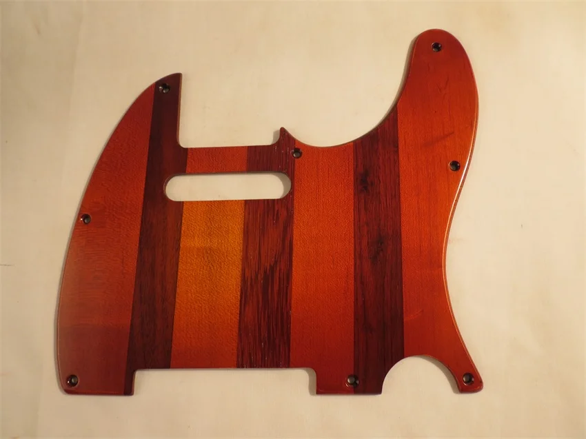 

1pcs Hand-made solid maple wood Guitar Pickguard #4305