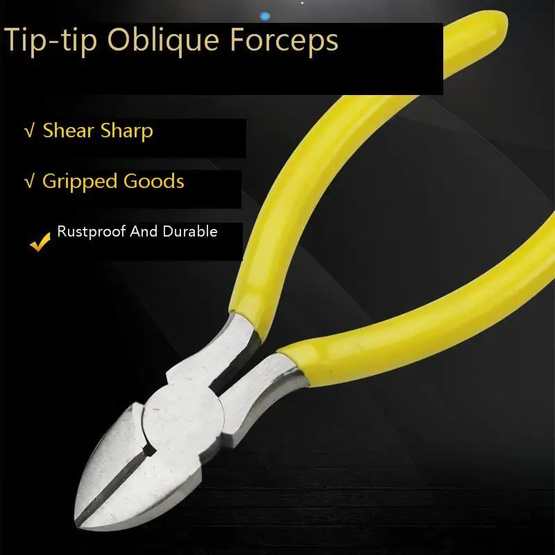 Клещи для обжима Диагональ жильный кабель Резак Электрические рекомендуем