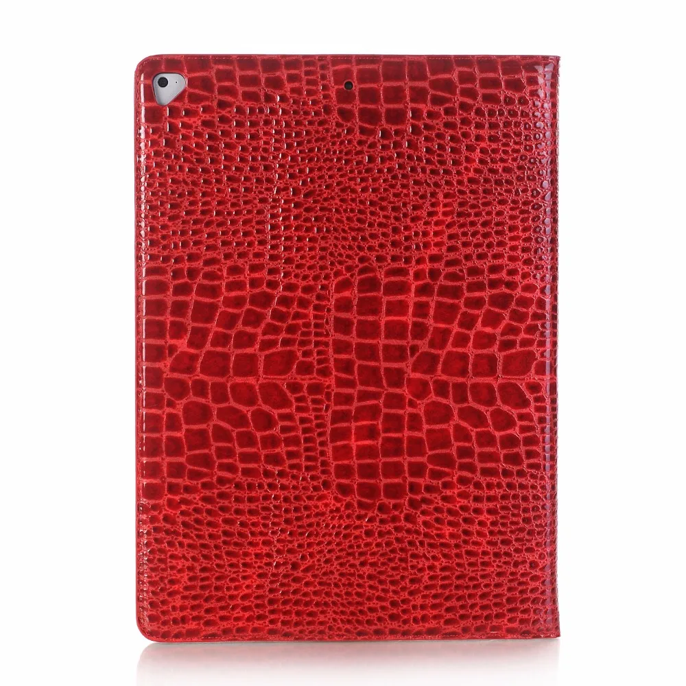 Чехол для iPad Pro 12,9 дюйма из крокодиловой кожи Модный деловой чехол для Apple Smart Cover подставка держатель для карт