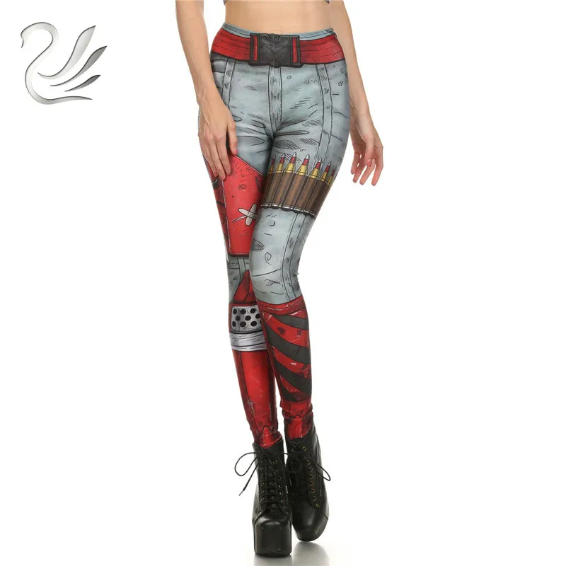 New Fashion Women leggings Super HERO Deadpool Leggins Printed legging for Woman pants