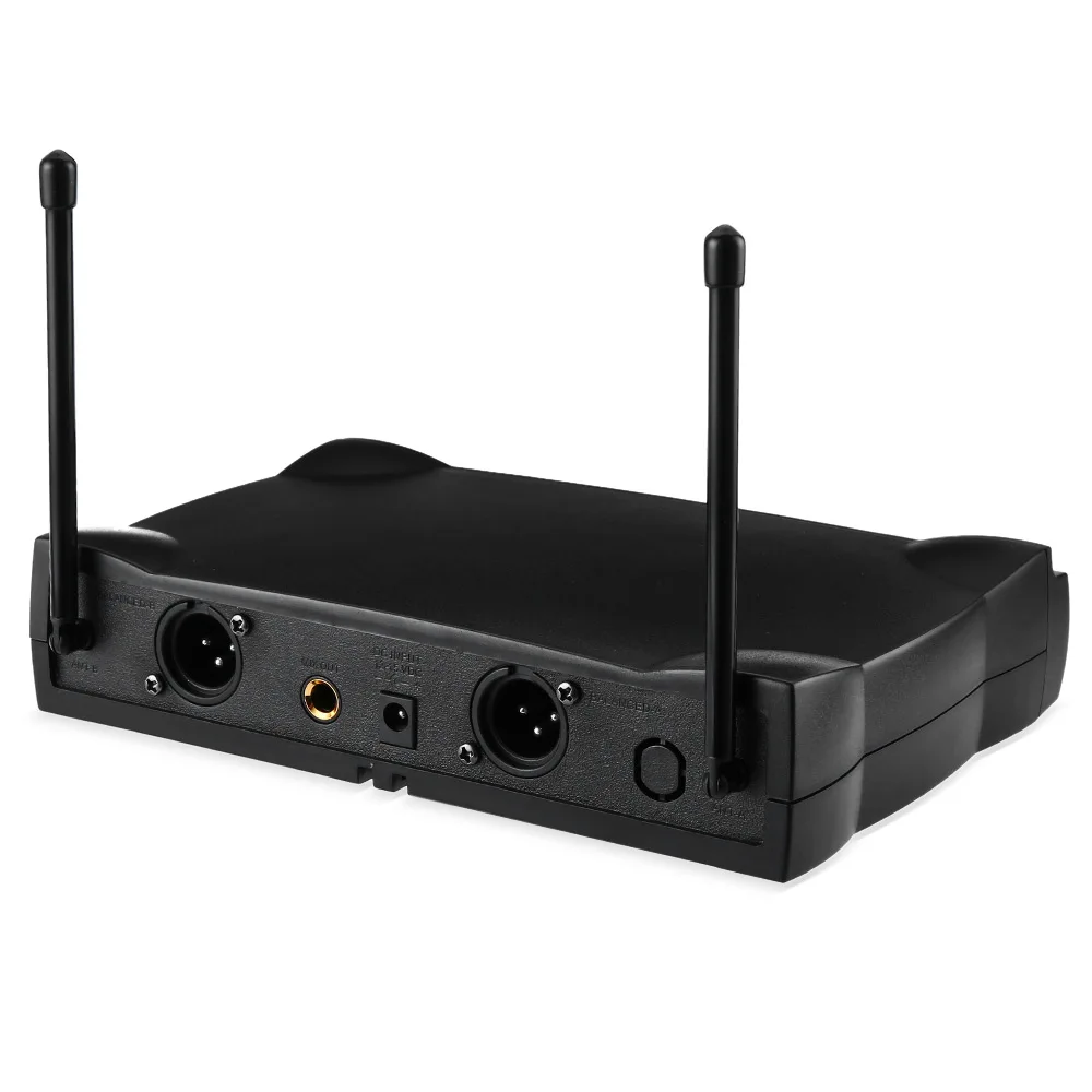 Профессиональная беспроводная система WEISRE PGX58 Dual Handheld 2 x Mic Беспроводная Receiverfor KTV