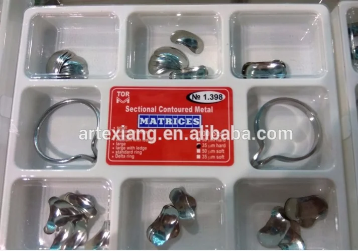 Стоматологические секционные Контурные металлические матрицы|matrix|matrices matrixmatrix