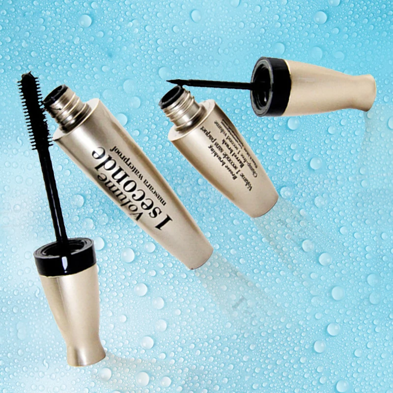 1 шт. Высококачественная водостойкая Черная тушь для ресниц объем подкручивание