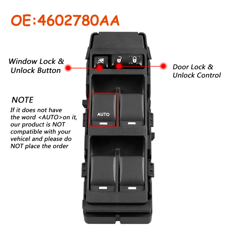 Автомобильные аксессуары 4602780AA 04602780AA для Jeep Compass Patriot Dodge новый переключатель