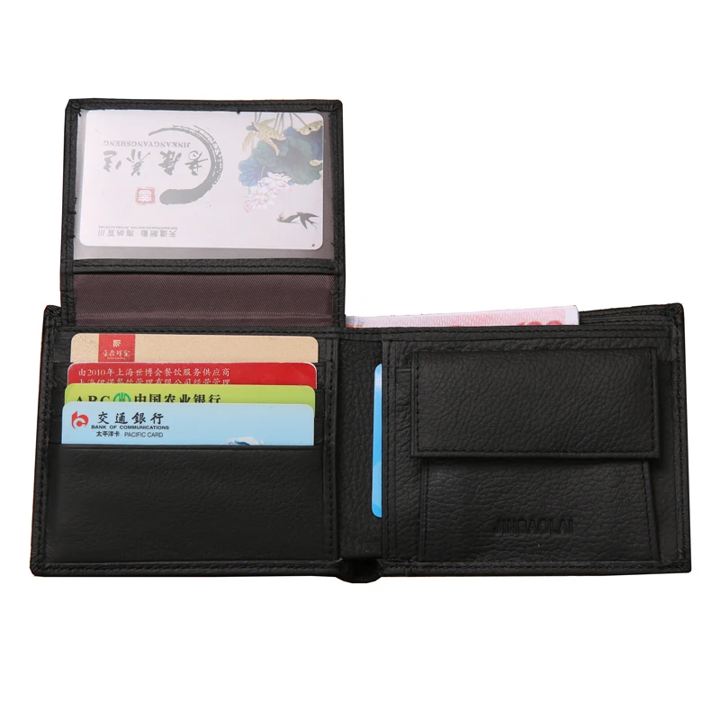 Мужской кошелек из натуральной кожи известный бренд портмоне кошельки с