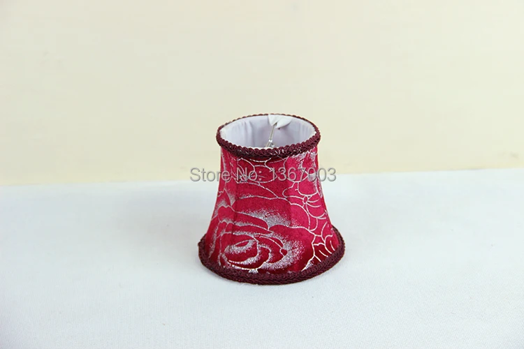 Фланелевые лампы для красного вина европейские прикроватные Цветочные в