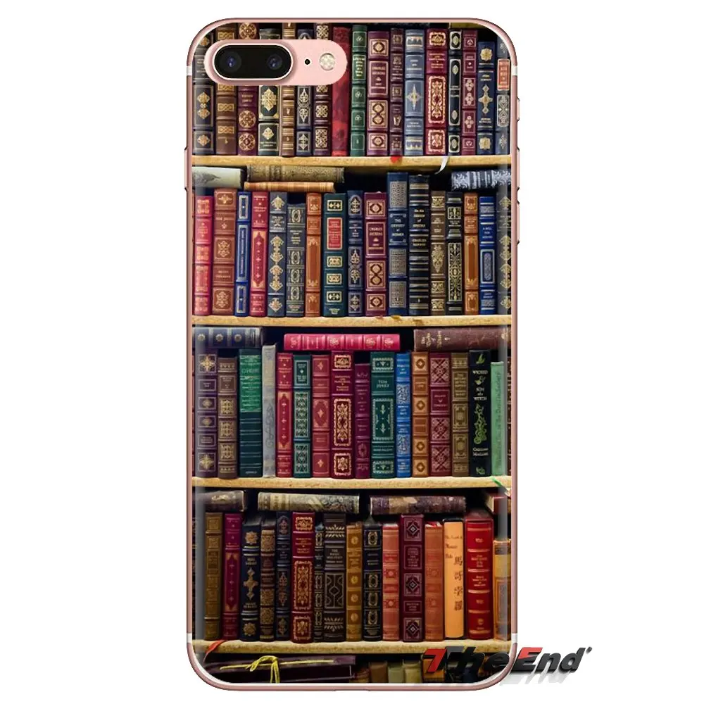Phone Covers Retro Book Shelf Bookshelf Library For Xiaomi Mi3 Samsung A10 A30 A40 A50 A60 A70 Galaxy S2 Note 2 Grand Core Prime |