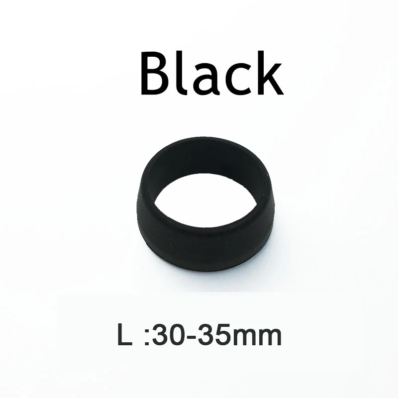 30-35mm Black Силикагель MTB велосипедный Подседельный штырь водонепроницаемое кольцо горный MTB дорожный велосипедный Подседельный штырь пылезащитный чехол Аксессуары для велоспорта - Цвет: 30-35mm Black