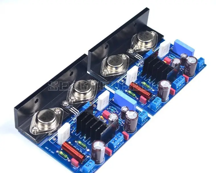 

Сборка UPC-M1 HiFi стерео MJ15024 MJ15025 Gold Seal Плата усилителя мощности 100 Вт