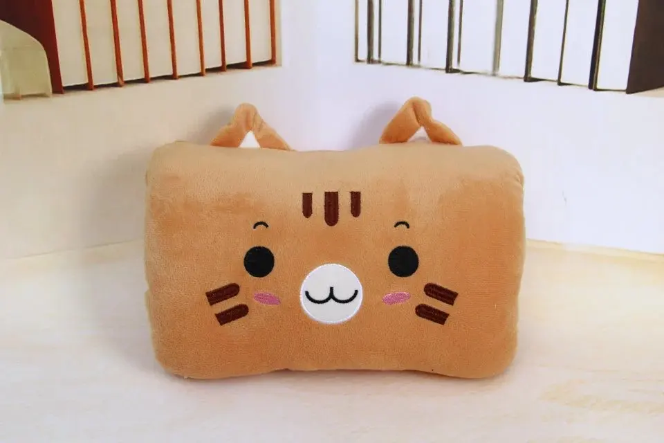 Aeruiy Симпатичные мягкие плюшевые мультфильм животных панда слон Kitty руки теплые