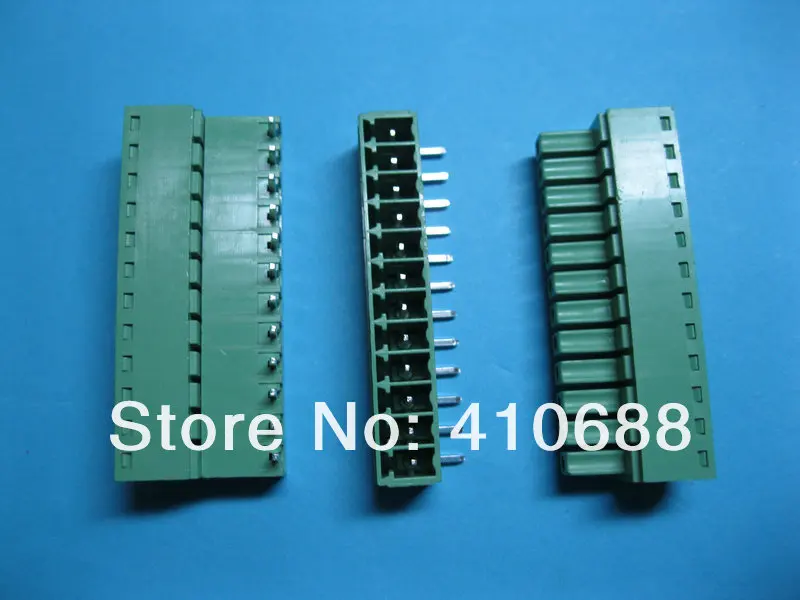 2 шт. в партии винтовой клеммный блок коннектор угол 3 81 мм 12 каналов/контактный