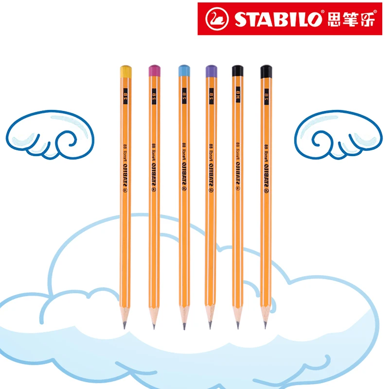 

Stabilo 88 Pencils Pupils Writing Pencil Lapis De Cor Wooden Lapices Hexagonal Standard Pencil 2B Art Painting Sketching Lapices