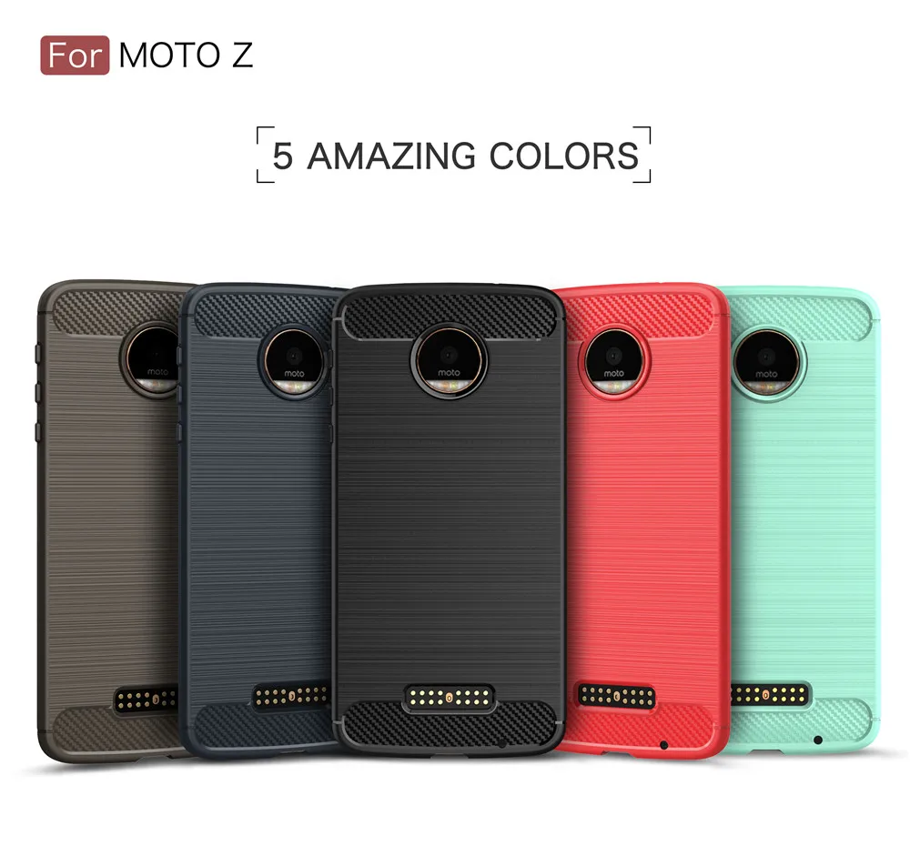 Роскошный защитный чехол из ТПУ для Motorola Moto Z мягкий силиконовый Lenovo Z/MotoZ телефона