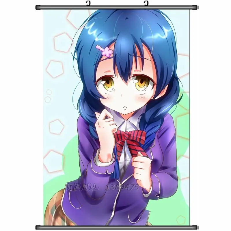 Японское аниме Shokugeki no Soma Megumi Tadokoro & Rei Kawashima домашний декор настенные прокрутки