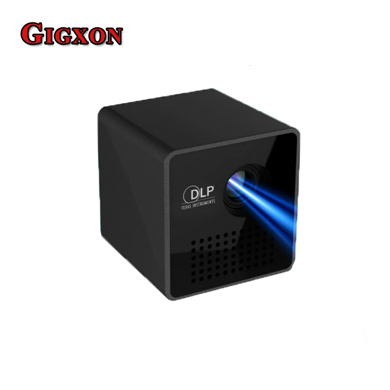 Gigxon G1 DLP проектор Full HD 1080 P светодиодный UNIC Мини пико proyector лучший домашний