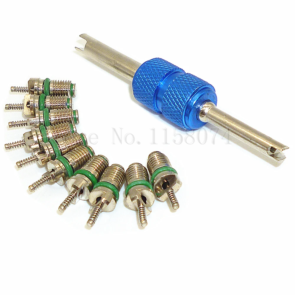 Клапан core ключ Гаечные ключи для снятия ремонт инструмент с 10 шт. автоматический