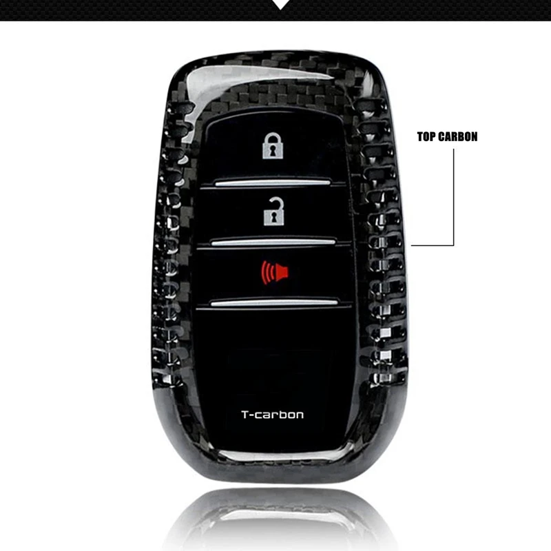 Высококачественный чехол для ключей Alphard из углеродного волокна