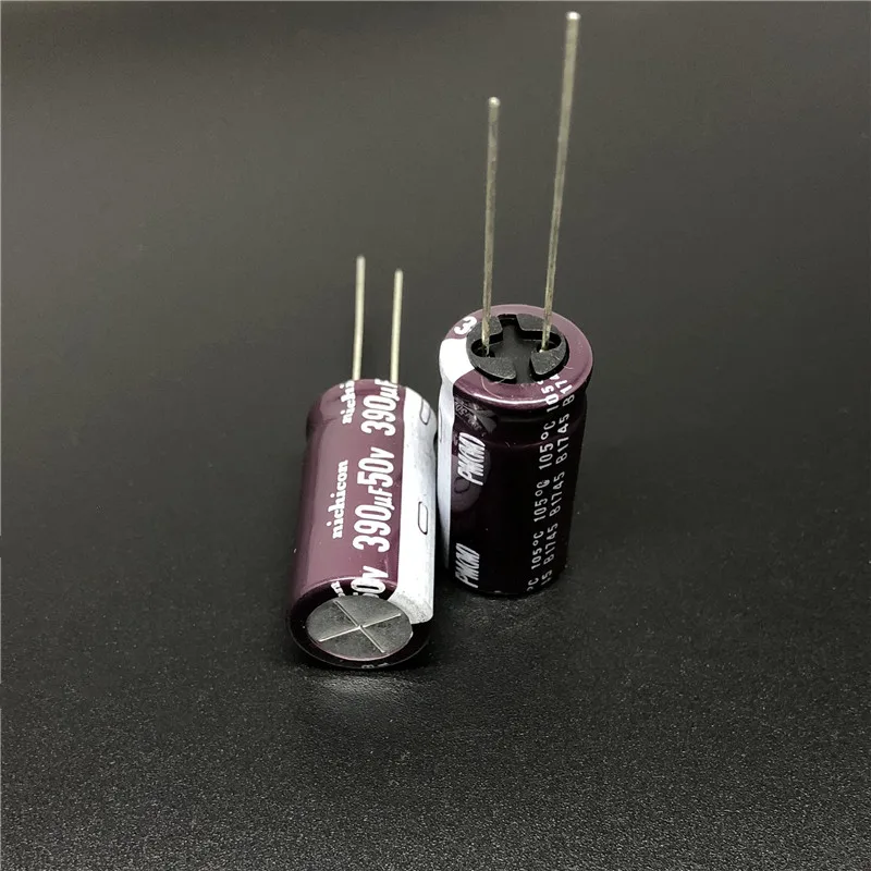 5 шт./50 шт. 390 мкФ 50 в NICHICON PM серия 12 5x25 мм 50V390uF низкое сопротивление алюминиевый
