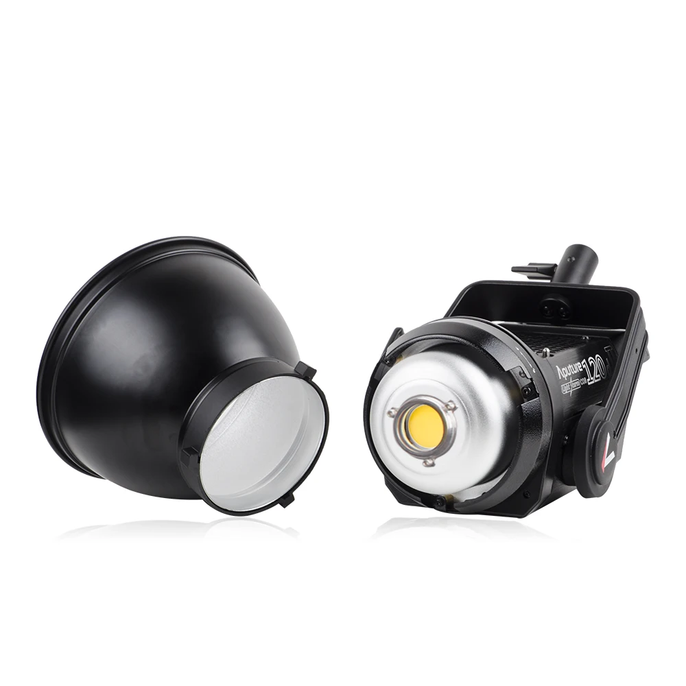 Aputure COB 120D Mark 2 120D II Ultimate Upgrade 30000 Lux@ 0,5 m поддерживает DMX 5 CRI96 TLCI97 предварительно запрограммированное освещение