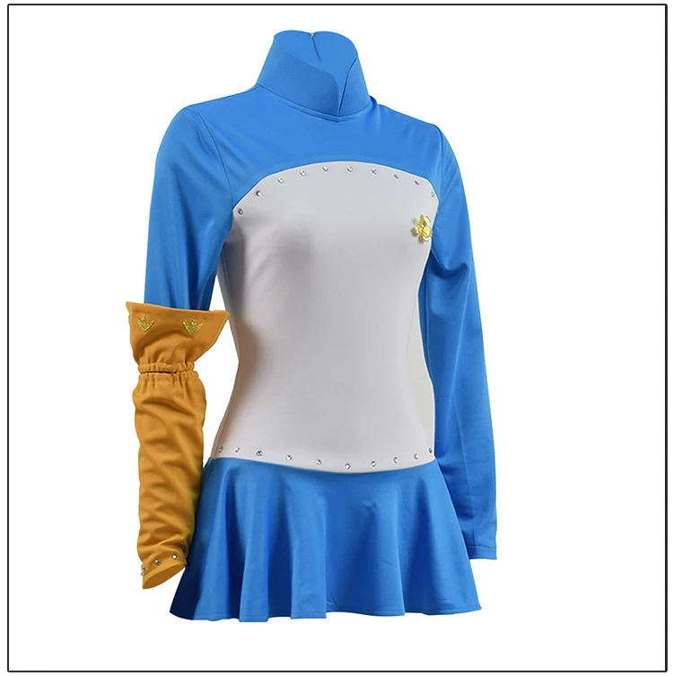 Dress and sleeve Косплэй "сделай сам" Семь смертных грехов»; Косплэй Элизабет лионэс Косплэй костюм платье Nanatsu no костюм taizai рукава и парик - Цвет: Dress and sleeve