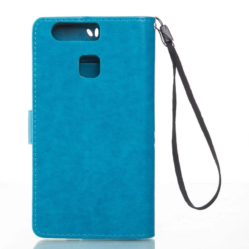 H-Goods For Coque Huawei P9 Case PU Leather Wallet Flip Protector Cover Huwawei Ascend P 9 Phone Housing Hawei Etui | Мобильные