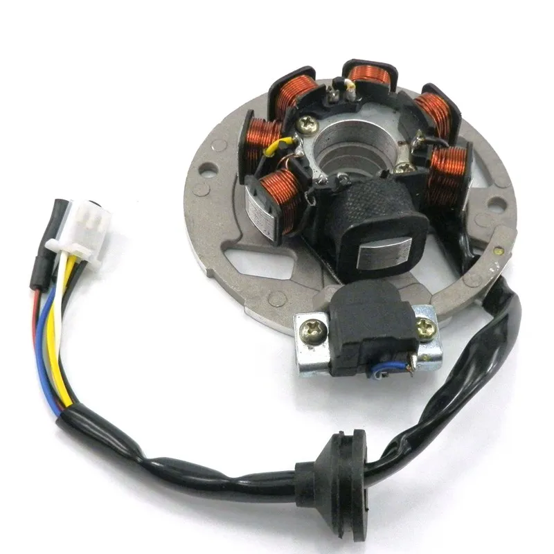 Новая катушка статора для 2 тактного 2T 49cc 50cc 1PE40QMB JOG Minarelli скутер quad ATV 5 3 провода 7