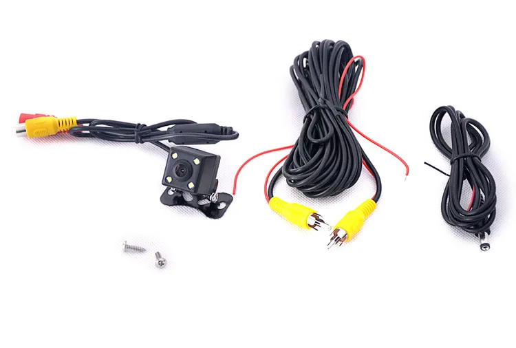 WETOWE H1 Car Rear View Camera Universal Wide Angle HDBackup Parking Camera 4 LED Night Vision Waterproof Color Image