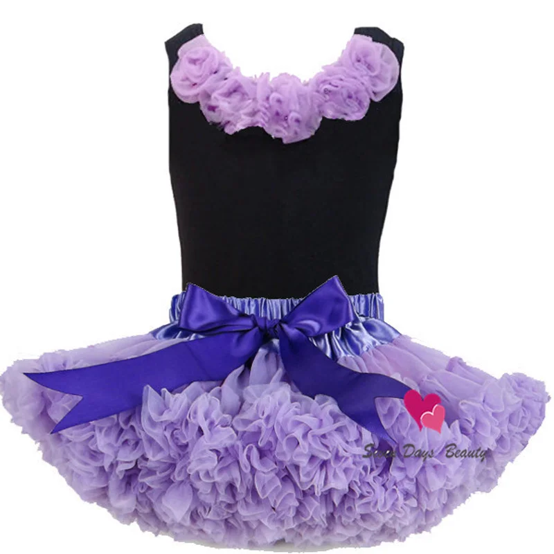 Хит продаж: Детское красное шифоновое платье-пачка с черным пэчворком Бальное