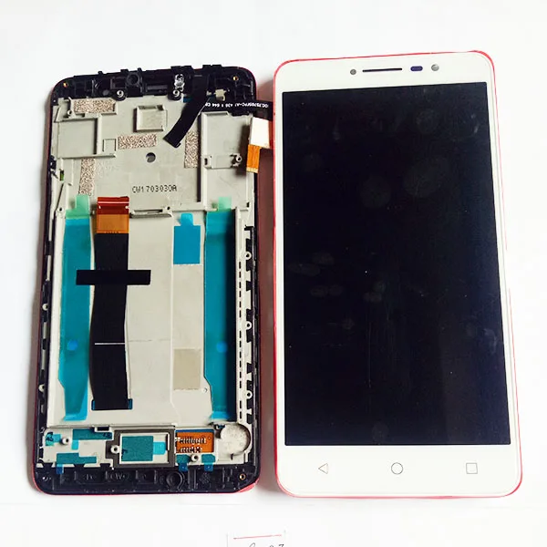 6 0 &quotдля Alcatel A3 XL 9008 9008X 9008D 9008A OT9008 сенсорный экран с ЖК дисплеем дигитайзер рамкой