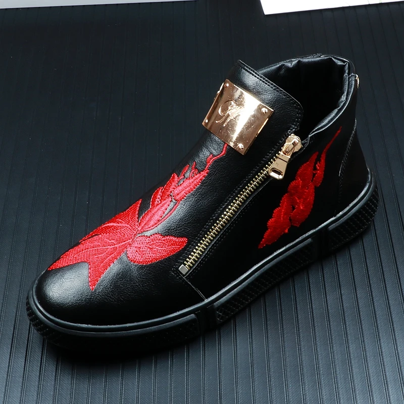 Мужская кожаная обувь на плоской подошве zapatillas hombre дизайнерская брендовая