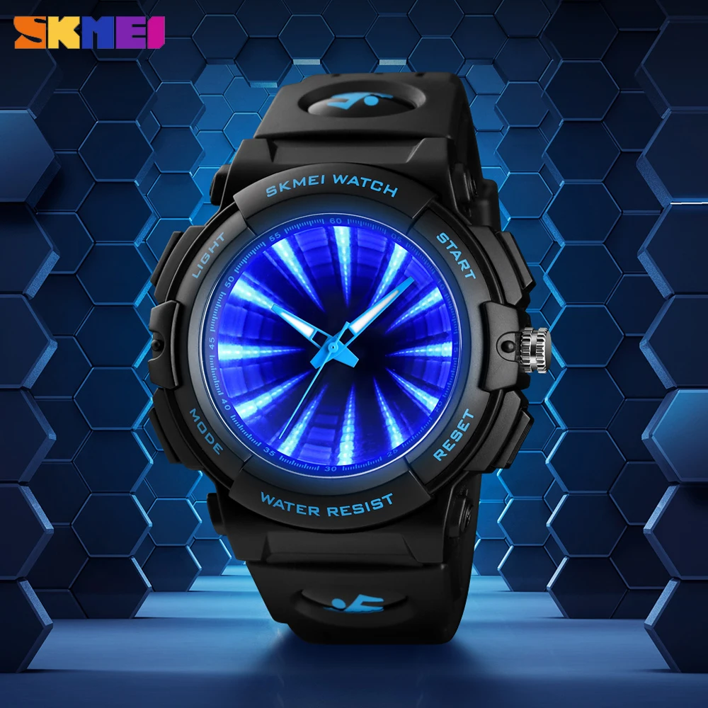 

SKMEI New Fashion Watch Mens Top Brand Luxury Sport Waterproof Quartz Back Light LED Outdoor Military Wristwatch Reloj Hombre
