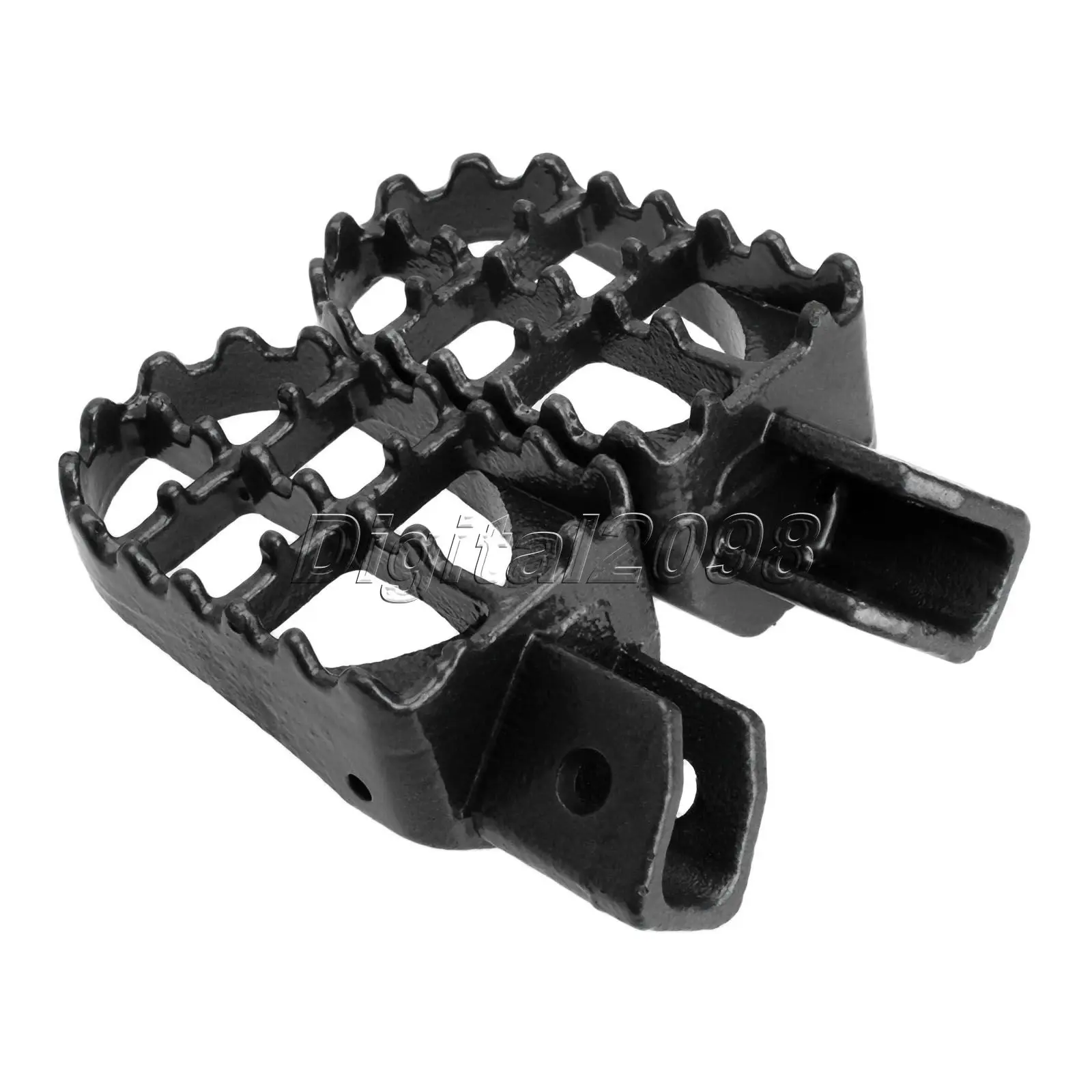 2 шт. мотоциклетные подножки стальные для гоночного велосипеда Yamaha PW50 PW80 круглый