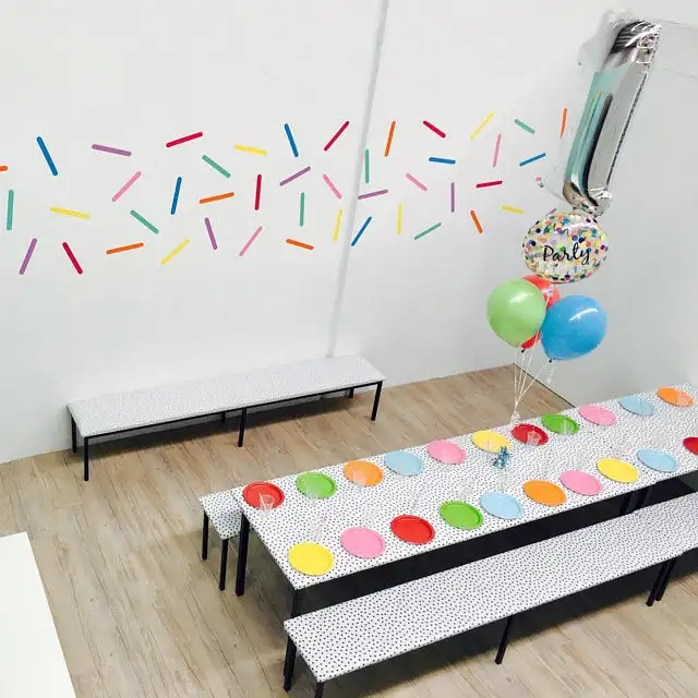 Декоративная обсыпка Декоративные наклейки для маленьких девочек Настенная