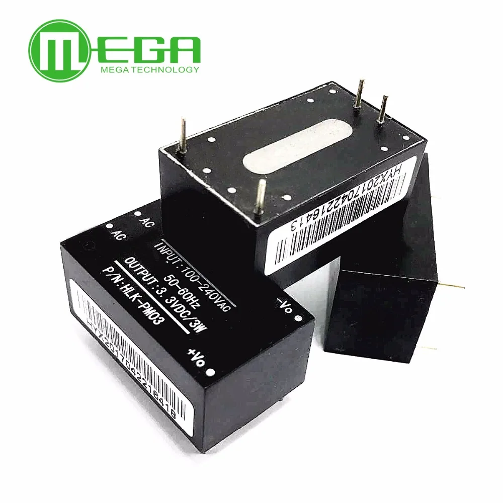 

10 шт., Φ 220V to 3,3 V Step Down