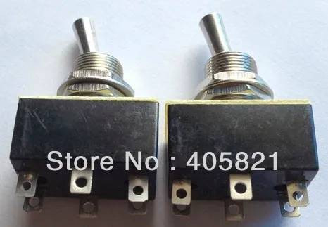 

KN3 2X2 2-Position 6 Terminals DPDT Black Toggle Switch AC 220V/3A 110V/6A