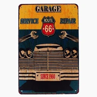 plaques dads garage vintage metal tin signs motorcycle bar pub club wall stickers garage home decor plates pictures 2030cm