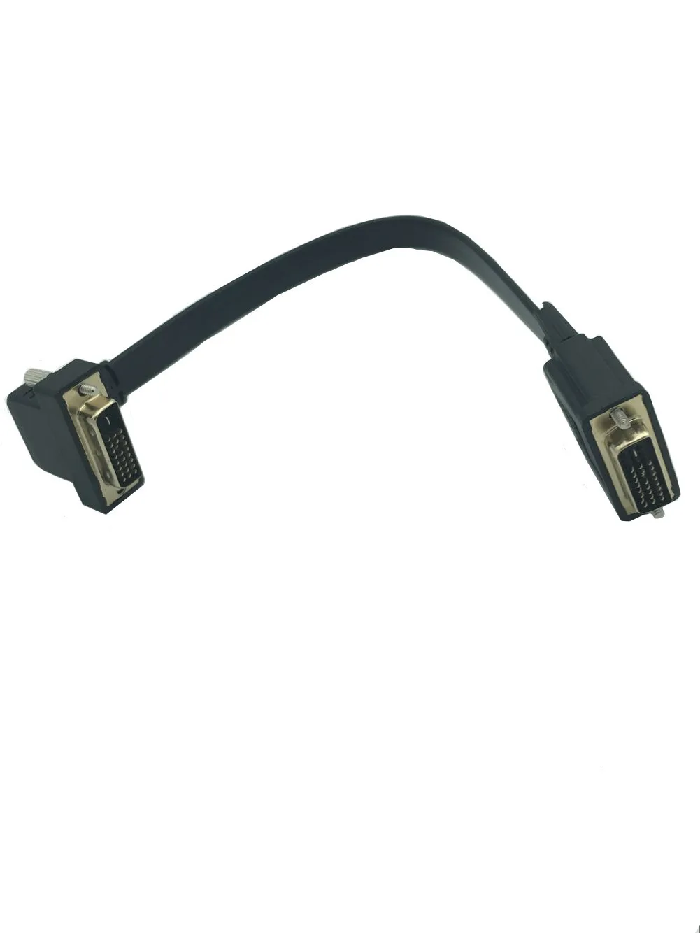 Загиб 90 градусов DVI24 + 1 Мужской/public монитора dvi линии HD кабель DVI D I|Соединители| |
