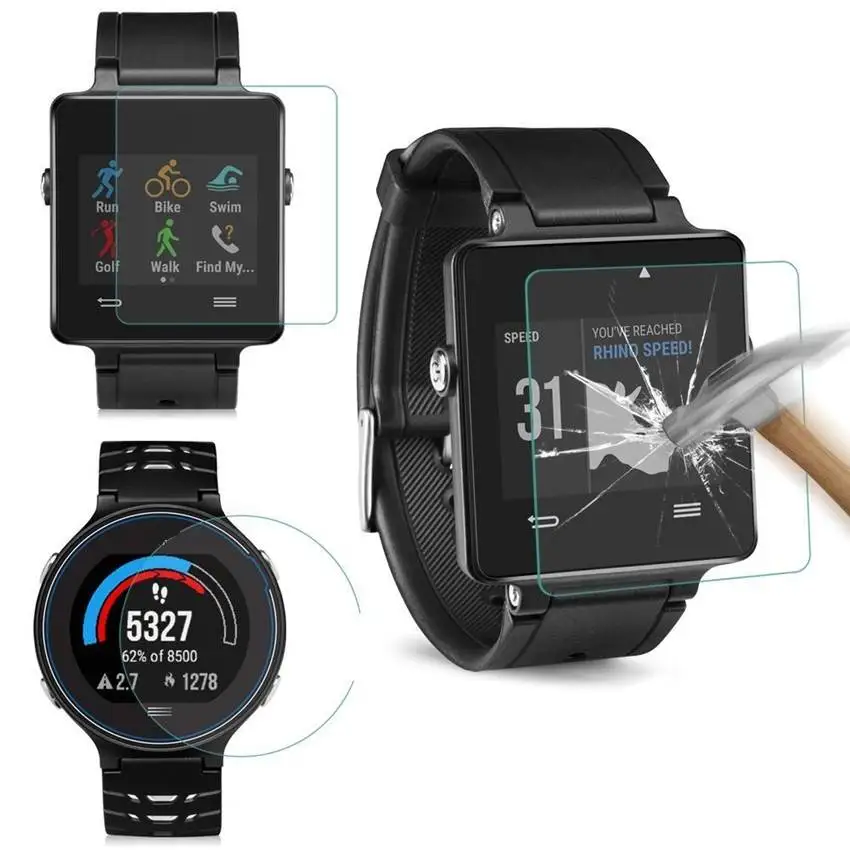 Zerosky 2 шт. для Garmin ForeRunner 235 защита экрана закаленное стекло ультра прозрачное Vivoactive