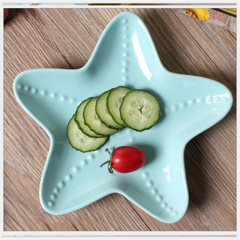 1 шт. фарфоровая посуда набор фруктов тарелка приправа соус керамическая