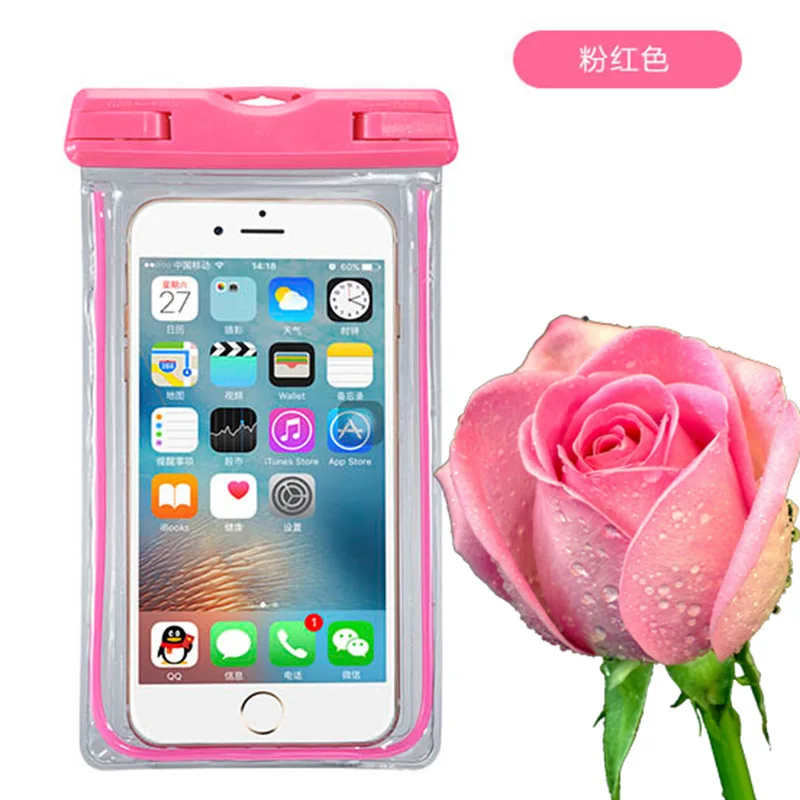 Водонепроницаемый Мешок Световой ночной подводной чехол для Samsung Galaxy 2015/2016/2017 A3 A5