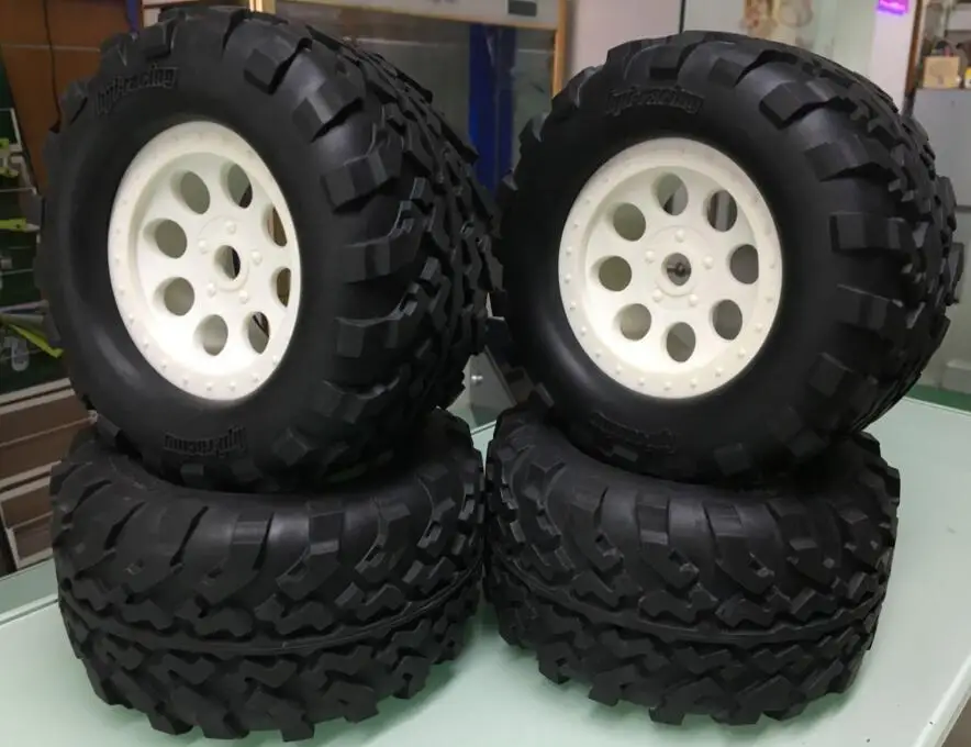 Комплект шин HPI 1/8 для гоночных багги с белым отверстием флюса SAVAGE 4 6 XL 2 шт. |