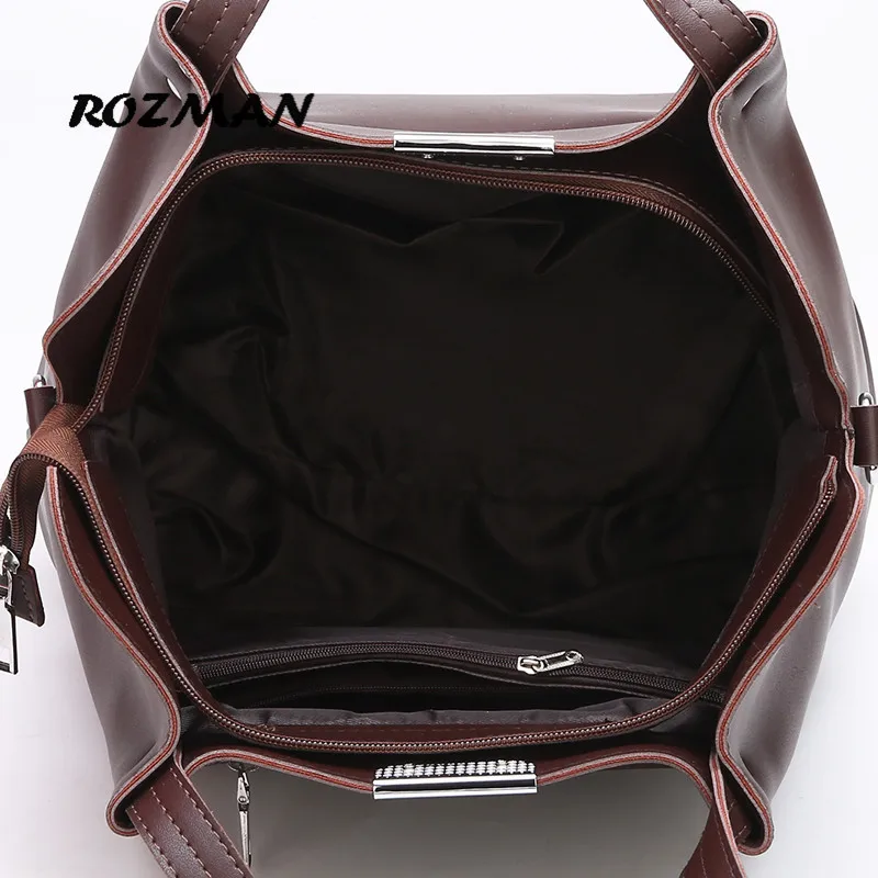 Брендовая женская сумка через плечо Женская Высококачественная кожаная Большая