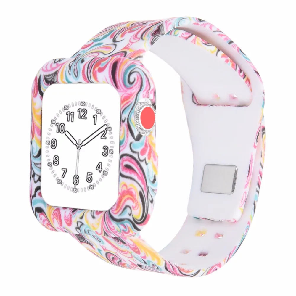 1-iwatch-series321 Bemorcabo противоударный Прочный ремешок для часов с защитным чехлом для Apple Watch, спортивный ремешок для iWatch серии 2/1 - Цвет ремешка: 1-iwatch-series321
