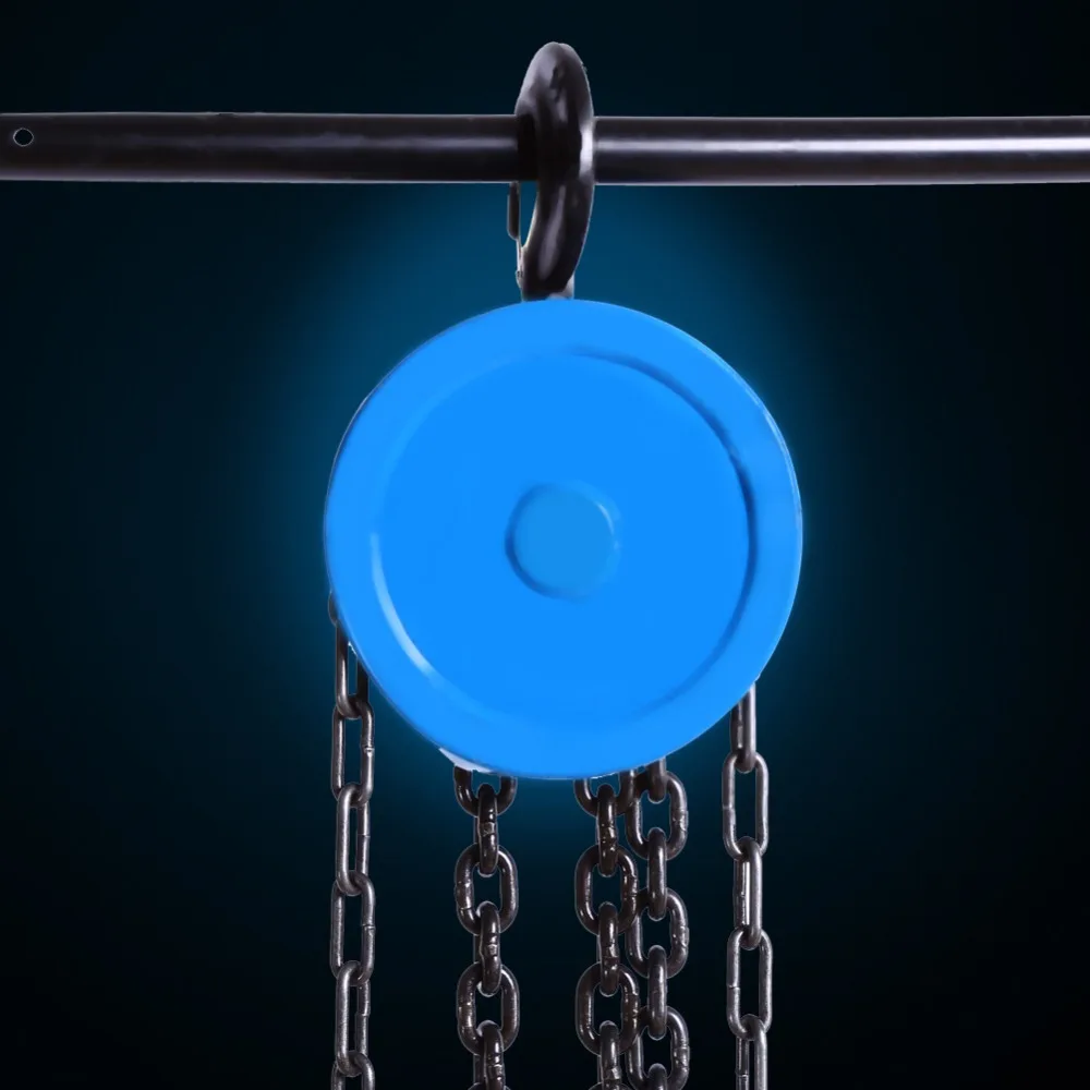 1pc Pulley Lifting Chain Block Chain Hoist Lift Cable Hand Control Pulley Crane