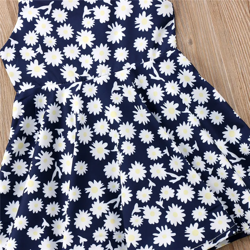 2018 Fashion Toddler Kids Baby Girls Cloths Princess Floral Sleeveless Cotton Tutu Dress Sundress Clothing Outfit | Детская одежда и